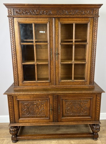 Bookcase vintage french - vintage, oak