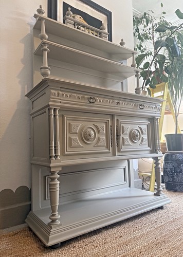 Refinished antique buffet - refinished,