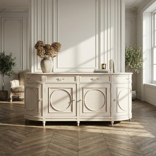 French classic rounded buffet - rounded,