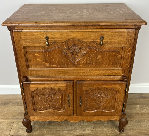 Cabinet vintage french louis - cabinet,