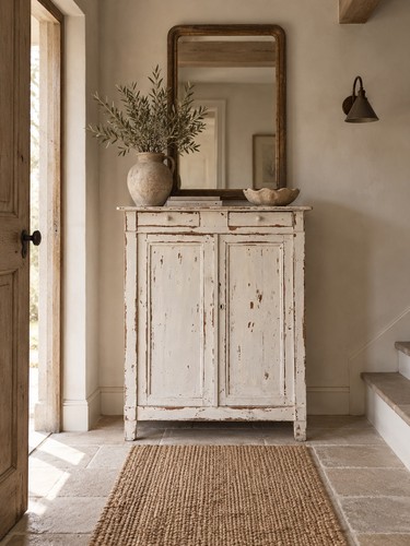 Antique french rustic - antique, cupboard