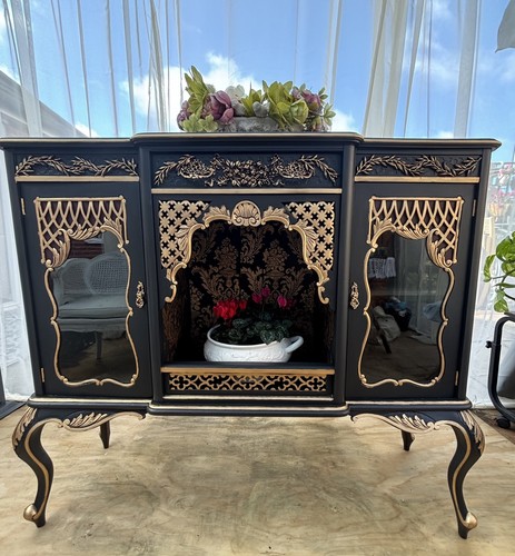 Antique french style sideboard - style,
